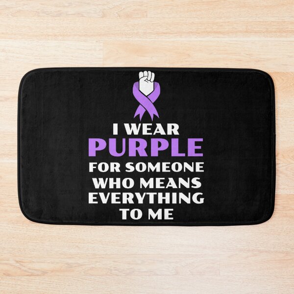 Item preview, I wear purple for someone who means everything to me designed and sold by 87-Aesthetics.