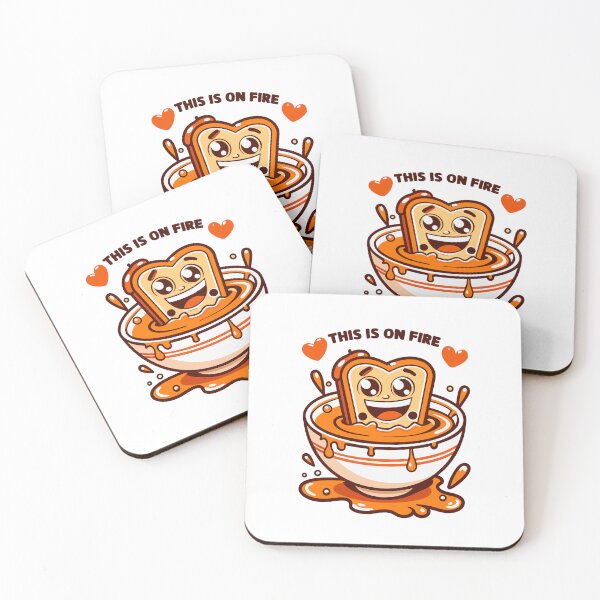 Item preview, Melting Bread Soup Love Pun designed and sold by Timegraf.