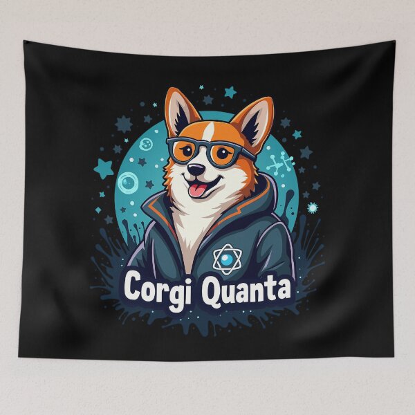Item preview, Quantum Physicist Corgi – Corgi Quanta Theoretical Science designed and sold by zoughlal.