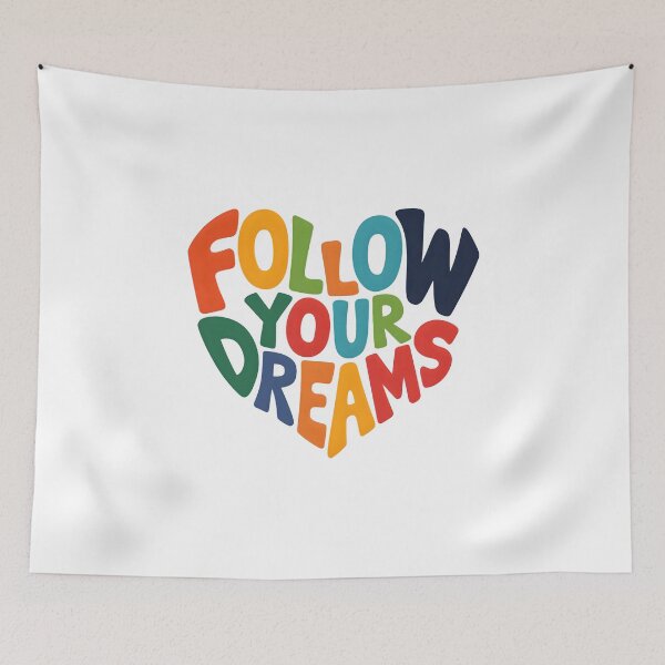 Item preview, Follow your dreams designed and sold by nimmitrends.