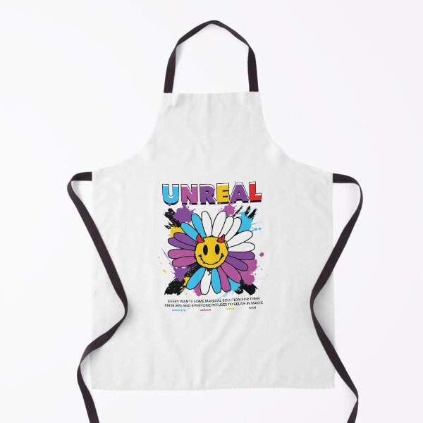 Item preview, Unreal: Flower with Devil Face and Motivational Text designed and sold by Polarisofficial.