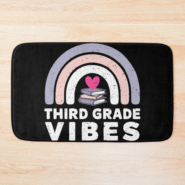 Item preview, Third Grade Vibes Rainbow Books Teacher designed and sold by Quirky Shirts.
