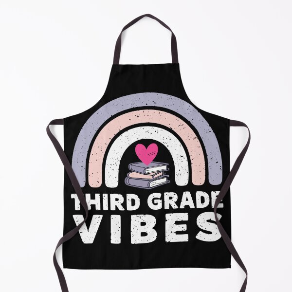 Item preview, Third Grade Vibes Rainbow Books Teacher designed and sold by Quirky Shirts.