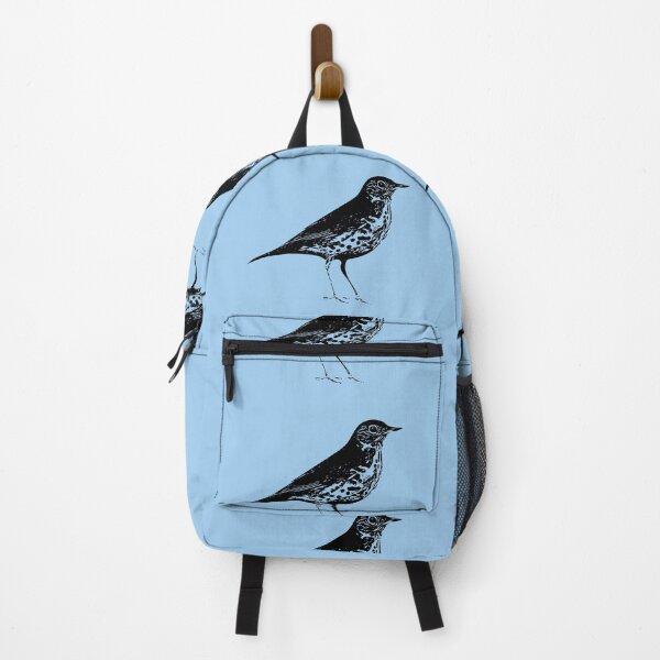 Item preview, Wood Thrush Black Design designed and sold by designsasstultd.