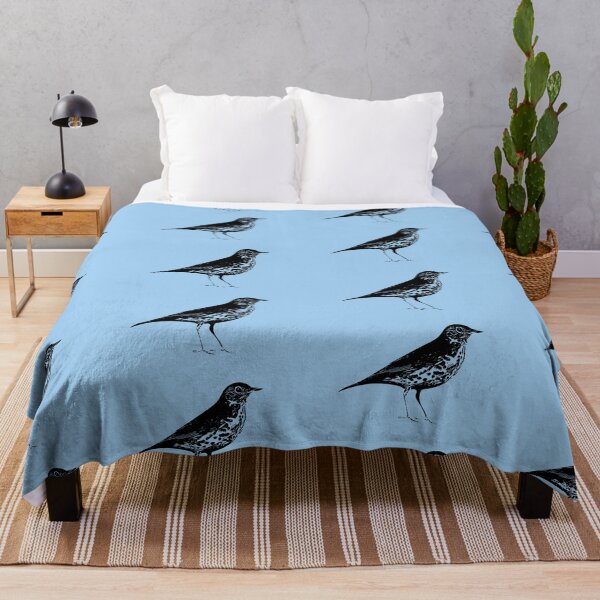 Item preview, Wood Thrush Black Design  designed and sold by designsasstultd.