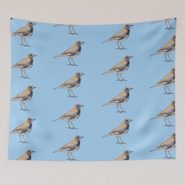 Item preview, Wood Thrush Black Alternate Design  designed and sold by designsasstultd.