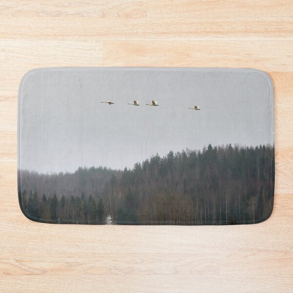 Item preview, Swanflyscape Whooper swan designed and sold by Jouko Lehto Photography.