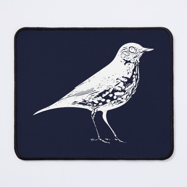 Item preview, Wood Thrush White Design  designed and sold by designsasstultd.