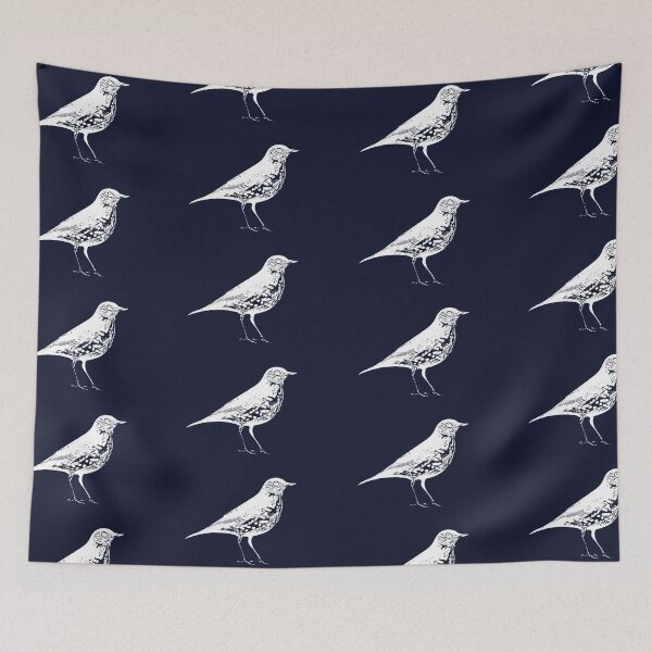 Item preview, Wood Thrush White Design  designed and sold by designsasstultd.