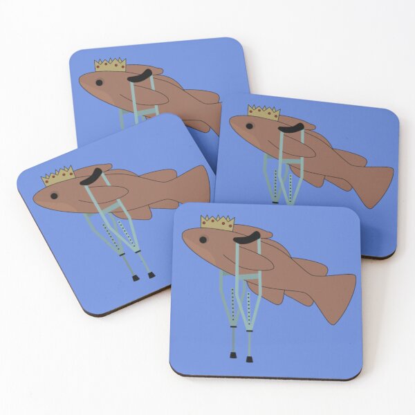 Item preview, Cod on Crutches designed and sold by GooglyEyes-.