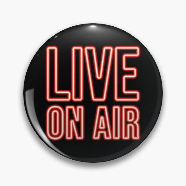 Item preview, LIVE ON AIR (Red Neon) designed and sold by STUDIO-72.
