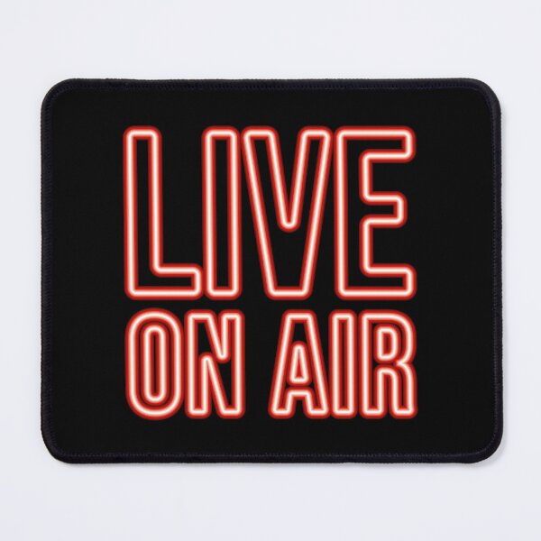 Item preview, LIVE ON AIR (Red Neon) designed and sold by STUDIO-72.