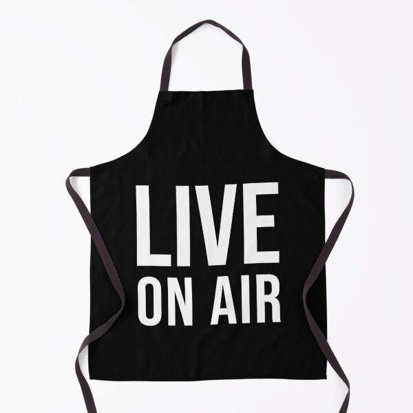 Item preview, LIVE ON AIR (White) designed and sold by STUDIO-72.