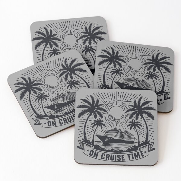 Item preview, On Cruise Time Summer Vacation Cruising designed and sold by TomFrontierArt.