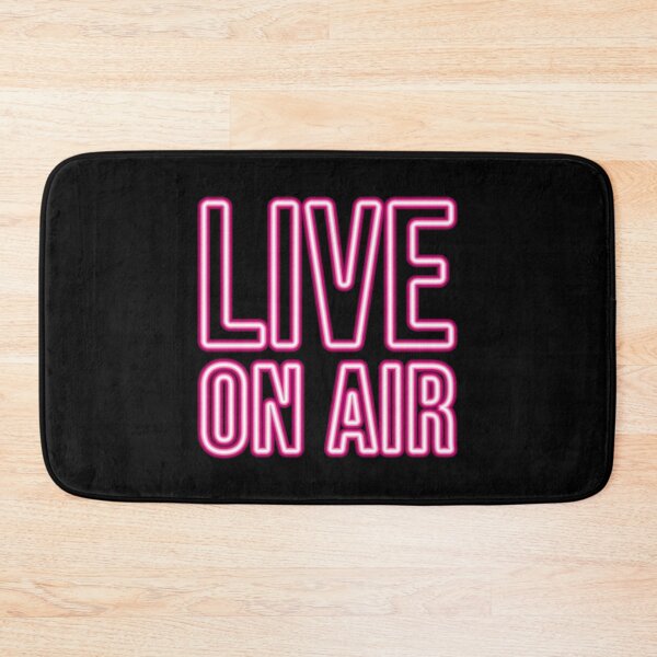 Item preview, LIVE ON AIR (Pink Neon) designed and sold by STUDIO-72.