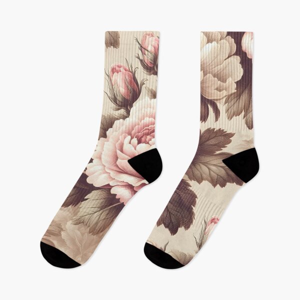 Item preview, Pink and white Cabbage Roses  designed and sold by GraphicsClub.