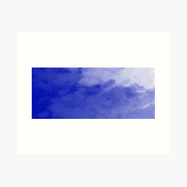 Item preview, Blue mist sky designed and sold by Sap_San.
