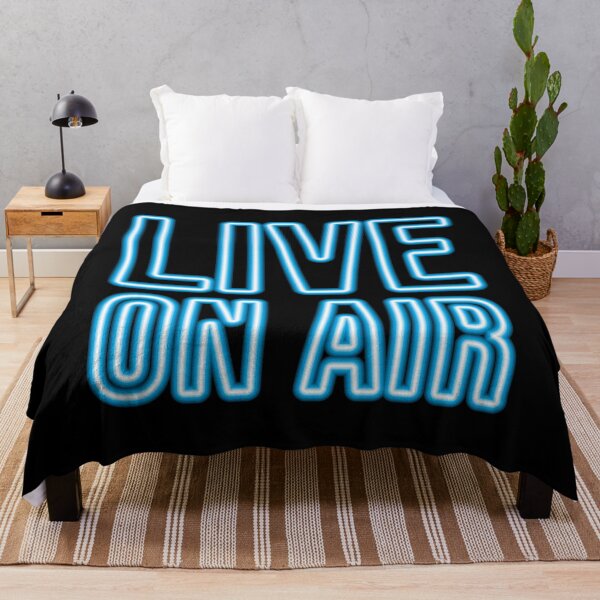 Item preview, LIVE ON AIR (Blue Neon) designed and sold by STUDIO-72.