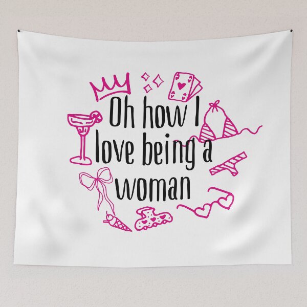 Item preview, Oh how I love being a girl designed and sold by PeachyLitchi.