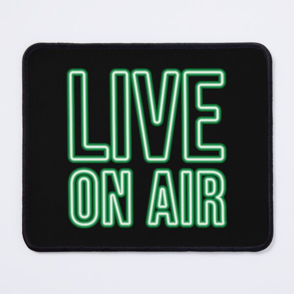 Item preview, LIVE ON AIR (Green Neon) designed and sold by STUDIO-72.