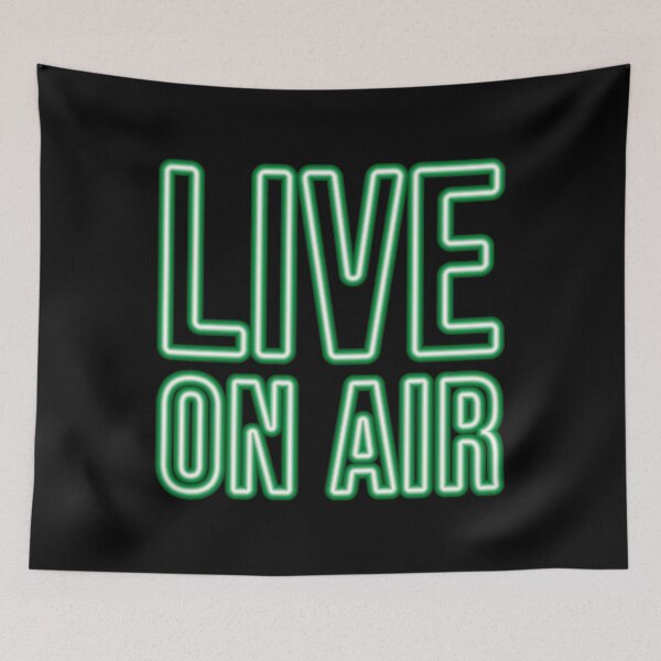 Item preview, LIVE ON AIR (Green Neon) designed and sold by STUDIO-72.