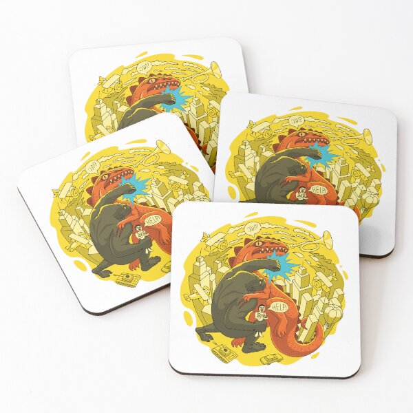 Item preview, Tea Rex & Kin Kong designed and sold by MoroccanCreator.