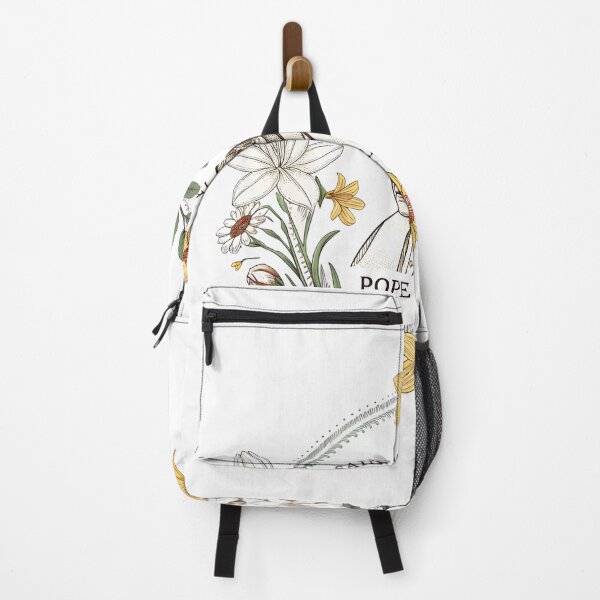 Item preview, Vintage Botanical Pope Francis T-Shirt - Unique Religious Design designed and sold by AnnDesignStudio.