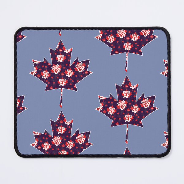 Item preview, Canadian Maple Leaf Elbows Up Pattern designed and sold by Teresa-Deak.