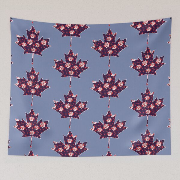 Item preview, Canadian Maple Leaf Elbows Up Pattern designed and sold by Teresa-Deak.
