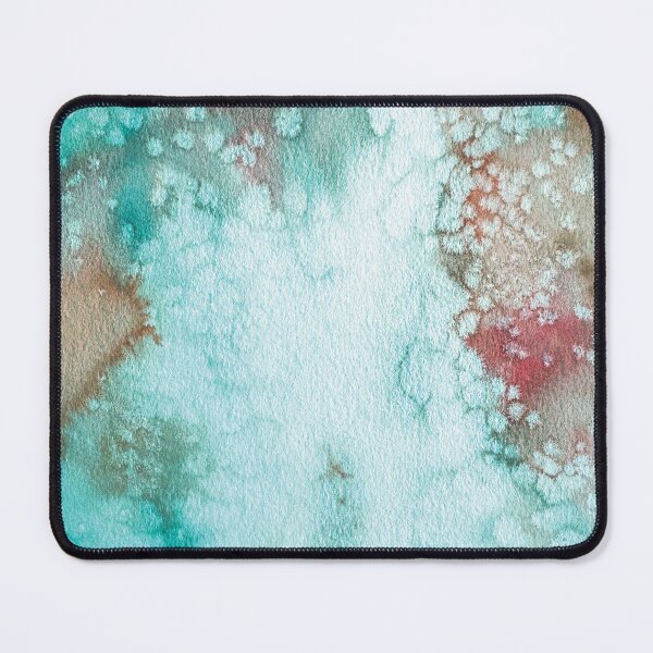 Item preview, Abstract Watercolour Texture - Icy teal and pink designed and sold by ArtLiliMartins.