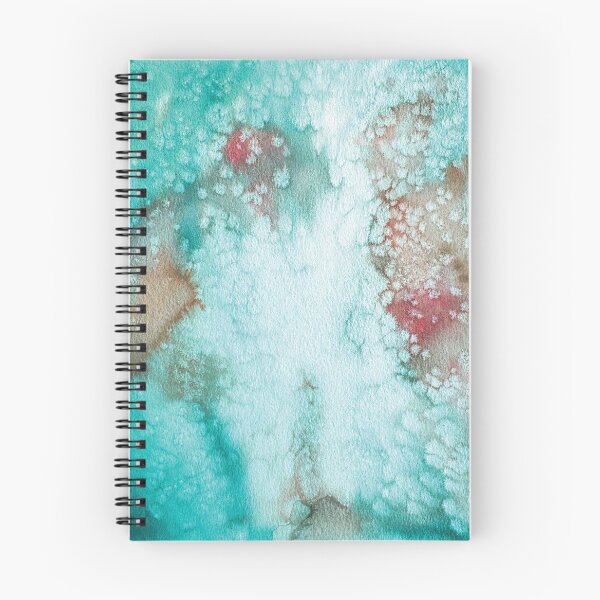 Item preview, Abstract Watercolour Texture - Icy teal and pink designed and sold by ArtLiliMartins.