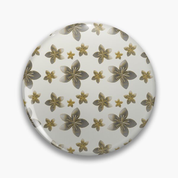 Item preview, Origami Elegance: A Refined Gold Pattern designed and sold by Roberta Calabrese.