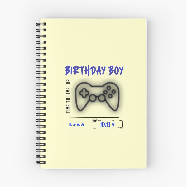 Item preview, Level 9 Unlocked – Gamer Birthday Boy designed and sold by Grin22.