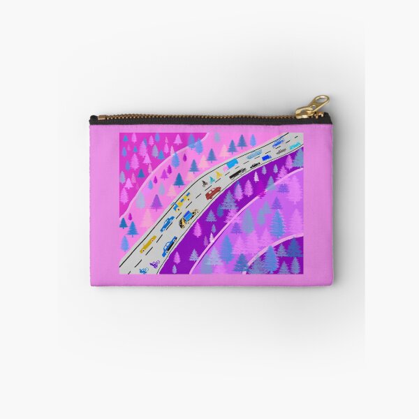 Item preview, Illusion of a landscape with pink traffic designed and sold by manoloshoping.