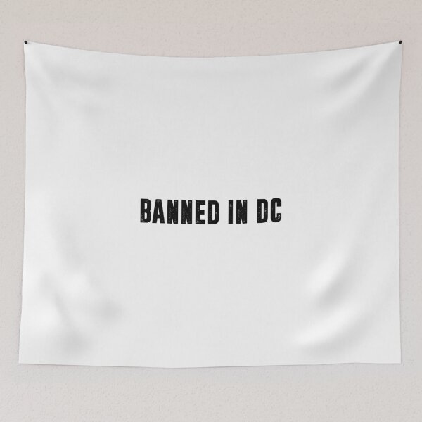 Item preview, Banned in DC designed and sold by Wrathdown.