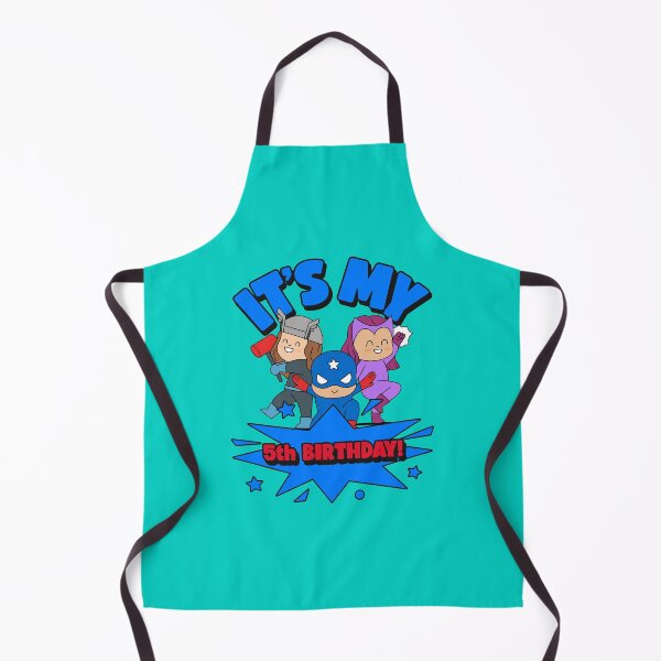 Item preview, Superhero Squad – 5th Birthday Celebration designed and sold by Grin22.