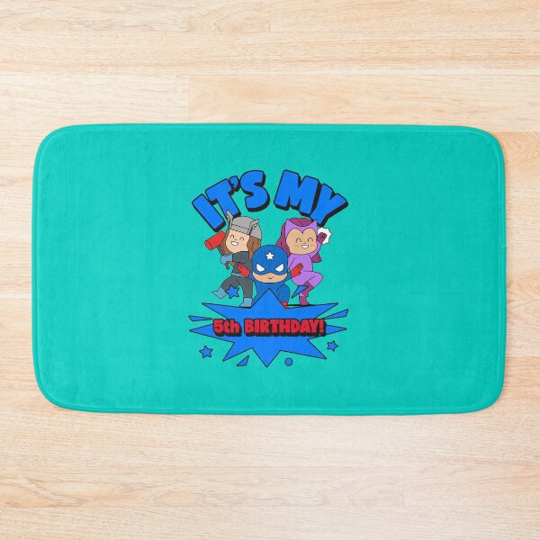 Item preview, Superhero Squad – 5th Birthday Celebration designed and sold by Grin22.