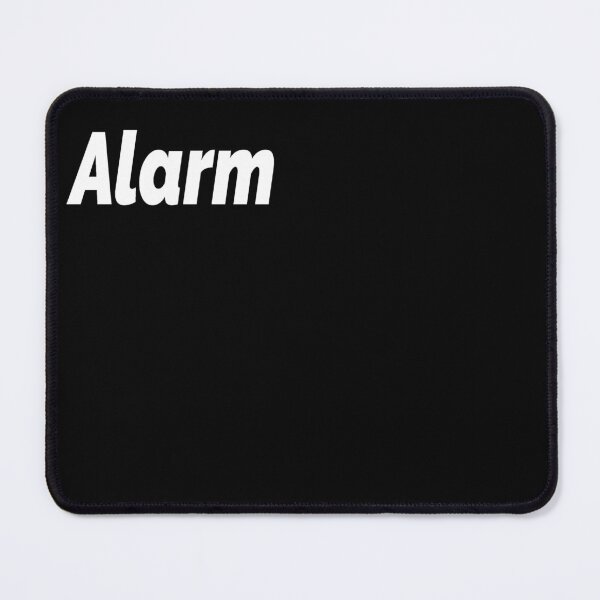 Item preview, Tea Time Alarm - Black designed and sold by designbywhacky.