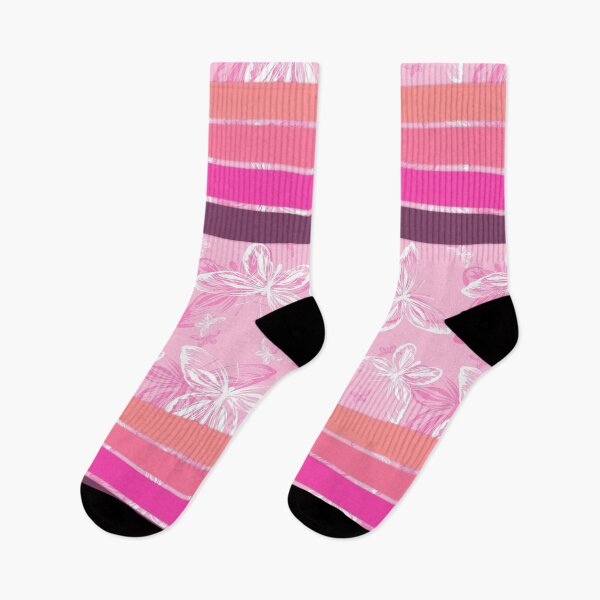 Item preview, Pink Butterfly Ribbon Native Print designed and sold by JMWCD.