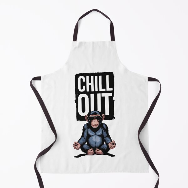 Item preview, Chill Out Meditation Monkey Cool Zen Vibes designed and sold by Trend Pixel Co..