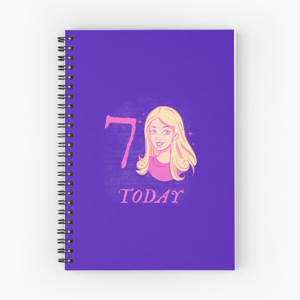 Item preview, Pink Glitter Princess – 7th Birthday Celebration designed and sold by Grin22.