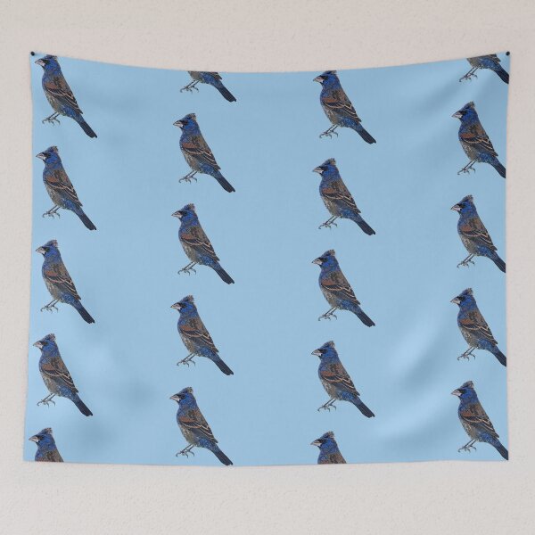 Item preview, Blue Grosbeak Color Design  designed and sold by designsasstultd.