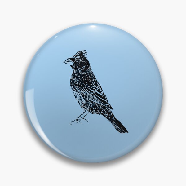 Item preview, Blue Grosbeak Black Design  designed and sold by designsasstultd.
