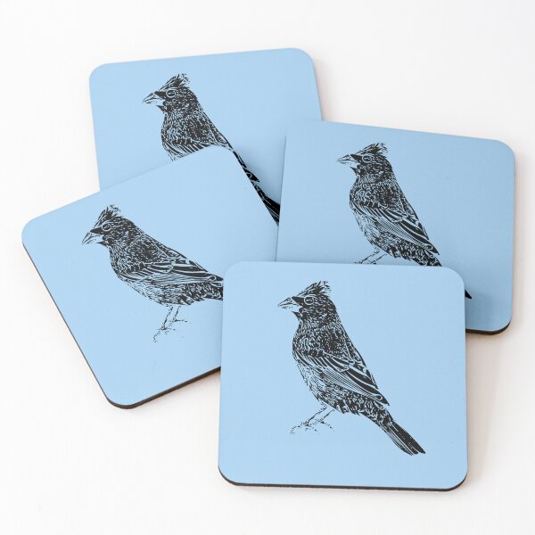 Item preview, Blue Grosbeak Black Design  designed and sold by designsasstultd.