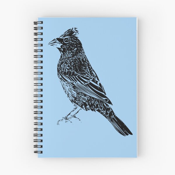 Item preview, Blue Grosbeak Black Design  designed and sold by designsasstultd.