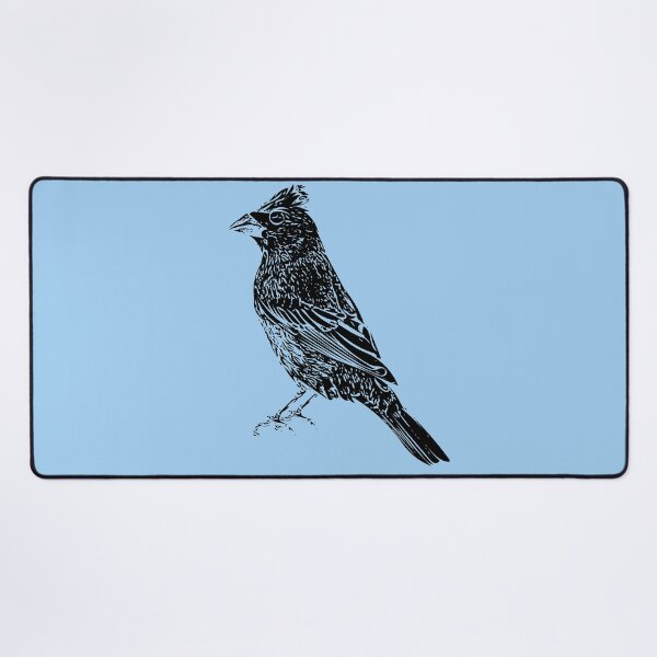 Item preview, Blue Grosbeak Black Design  designed and sold by designsasstultd.