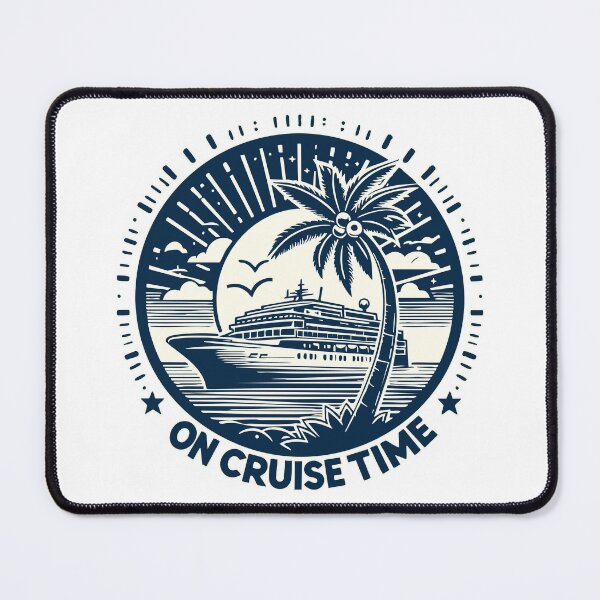 Item preview, On Cruise Time Summer Cruising Travel designed and sold by TomFrontierArt.