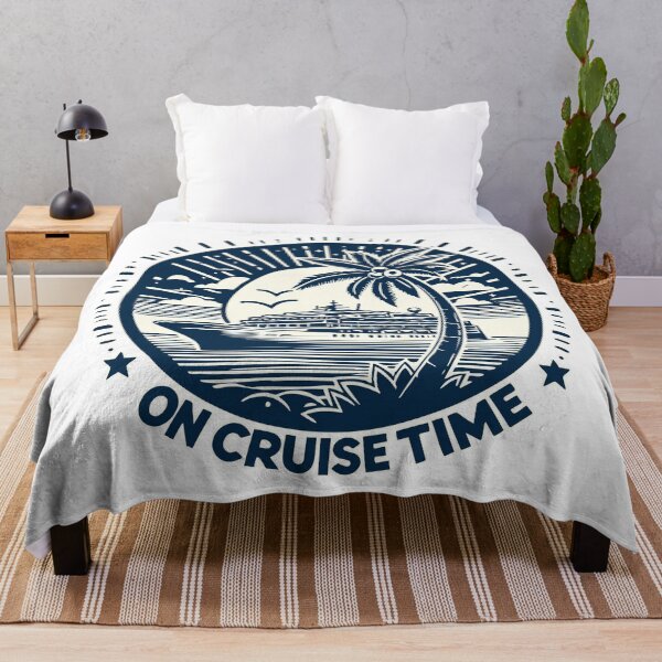 Item preview, On Cruise Time Summer Cruising Travel designed and sold by TomFrontierArt.