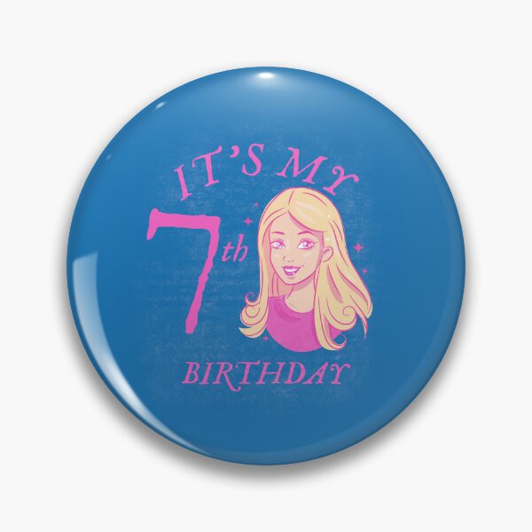 Item preview, It’s My 7th Birthday – Glamorous Pink Celebration designed and sold by Grin22.
