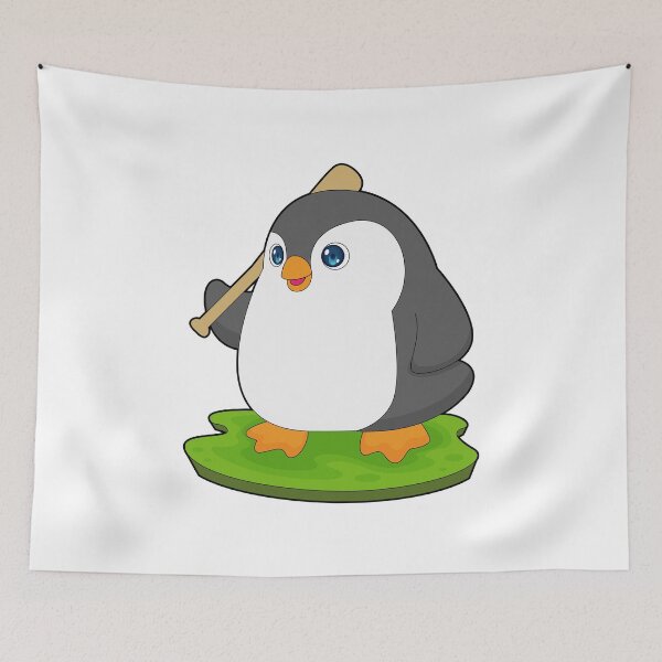 Item preview, Penguin Baseball Baseball bat designed and sold by Snabdesign84.